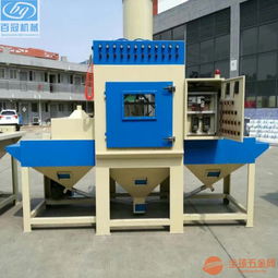 高效表面处理利器 深圳喷砂机东莞除氧化皮平面输送式全自动喷砂机